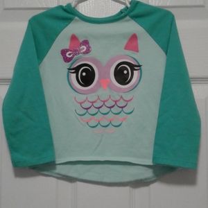 Girls cotton long sleeve shirt